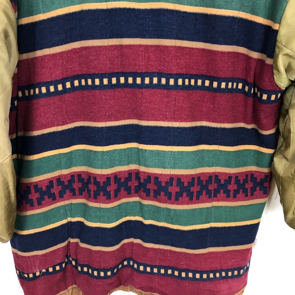 Vintage Runaway Bay Reversible Aztec Jacket Sz M - Picture 6 of 15